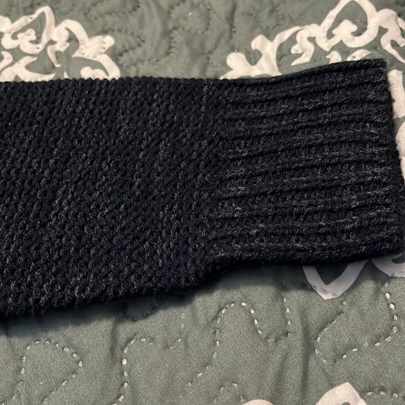 Weatherproof Vintage Navy Zip Front Sweater - Picture 6 of 6